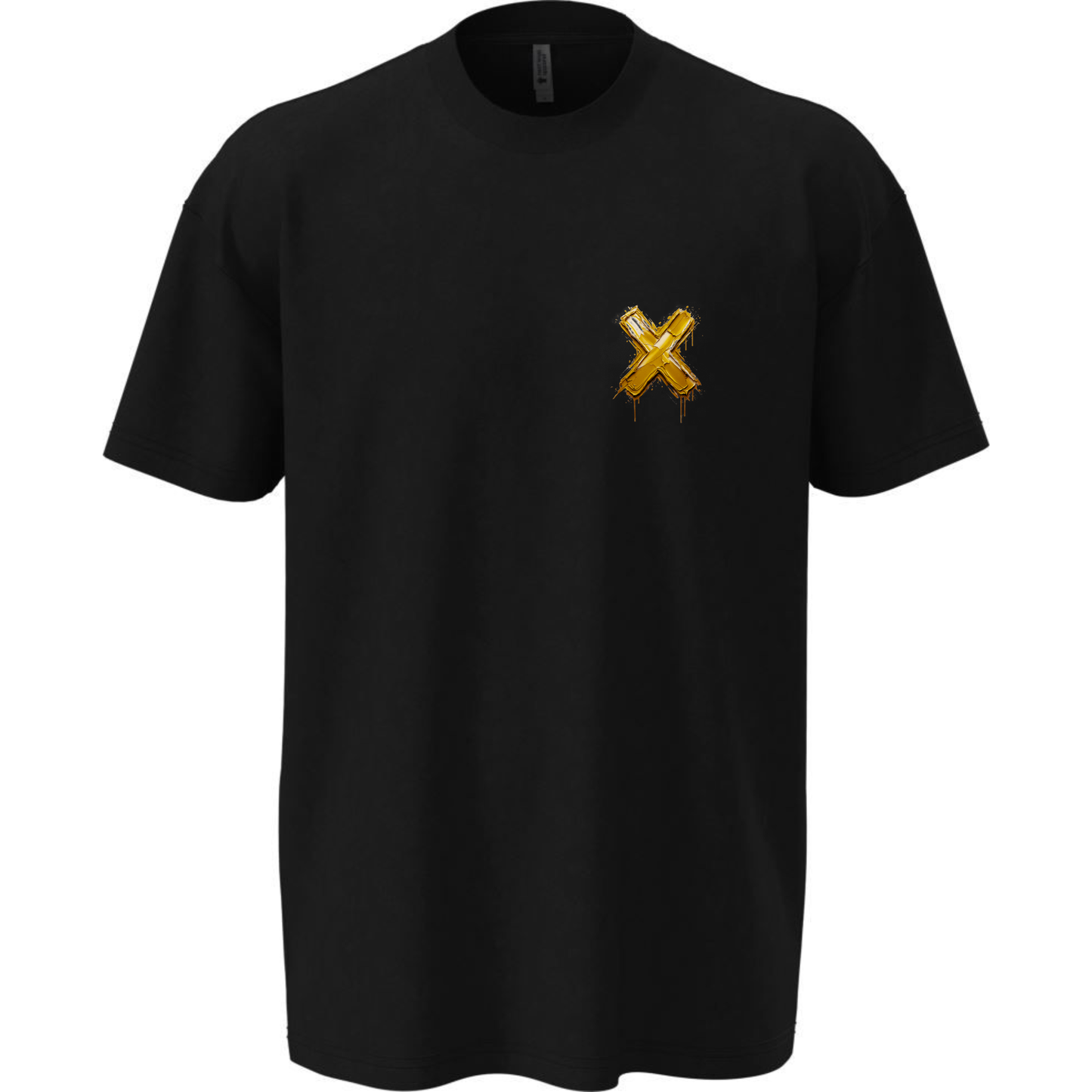 Teeshirt Oversize Black / Limited Edition GoldX20 2025 / SHɅKETHɅT X